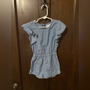 Rockets Of Awesome Girls Blue | White | Stripes Romper size: 3 Years